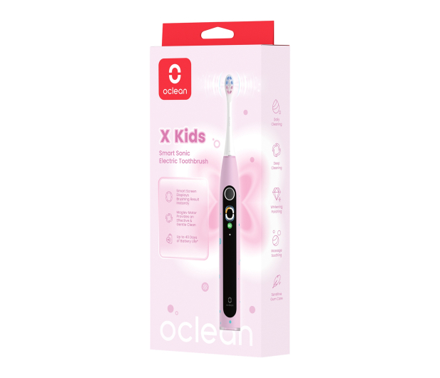 Oclean Oclean Szczoteczka soniczna X Kids (różowa) - 1568705 - zdjęcie 10